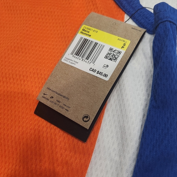 mens basketball shirt small - Picture 3 of 3